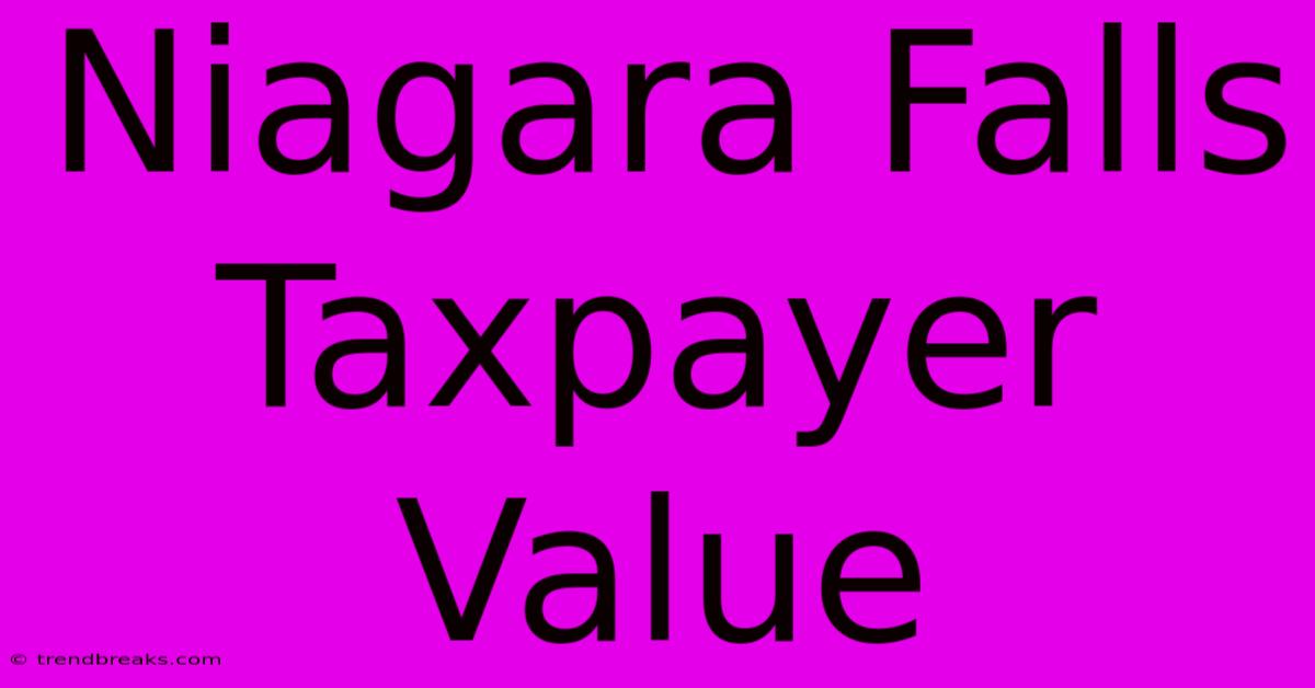 Niagara Falls Taxpayer Value